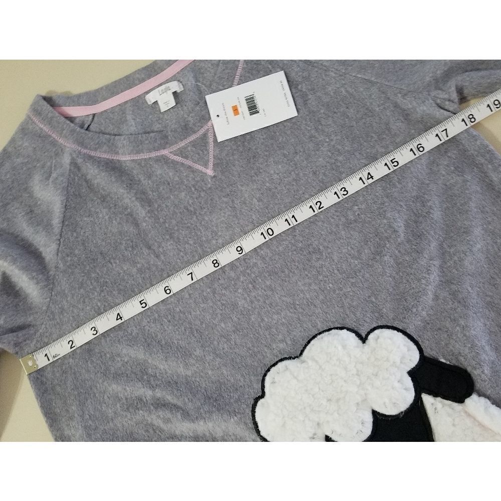 Layla Fleece Pajama Top - Picture 3 of 8
